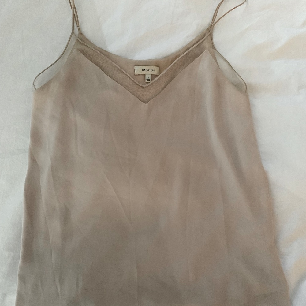 Aritzia Babaton v neck camisole tank